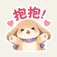กระต่ายน้ำตาลรับฟังความรู้สึก