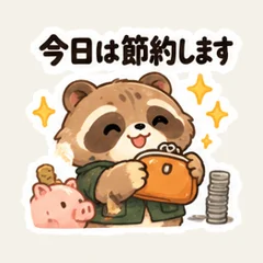 たぬきのかしこい買い物