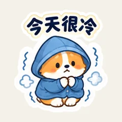คอร์กี้เตือนเรื่องอากาศและเสื้อผ้า