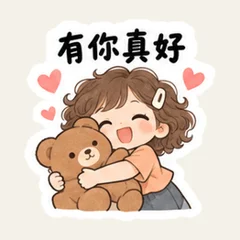 สาวผมหยิกคุยกับเพื่อนสนิท