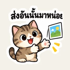 ส่งอันนั้นมาอีกที แมวอยากดู